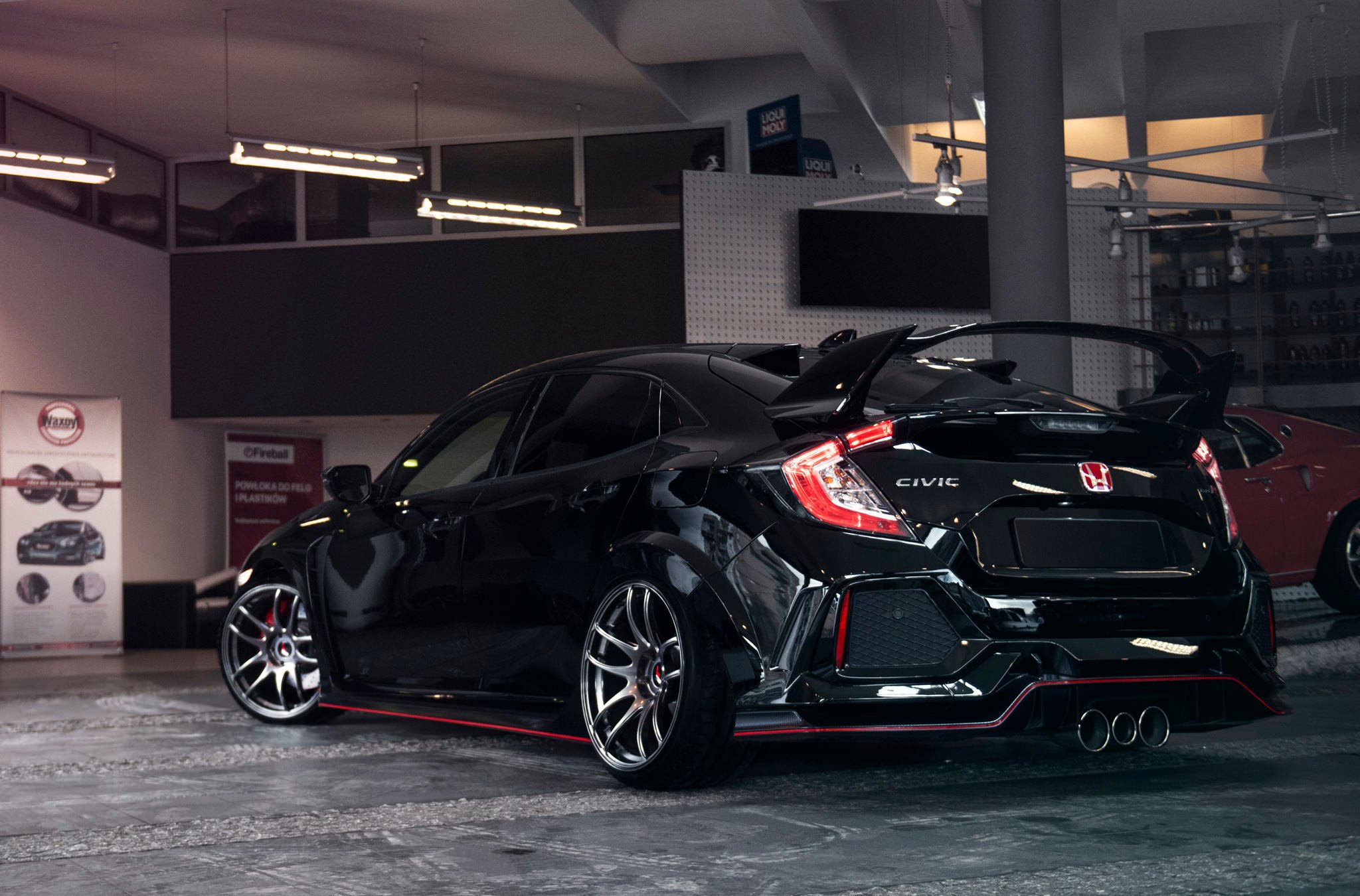 Jante alu Japan Racing JR29 sur Honda Civic Type R