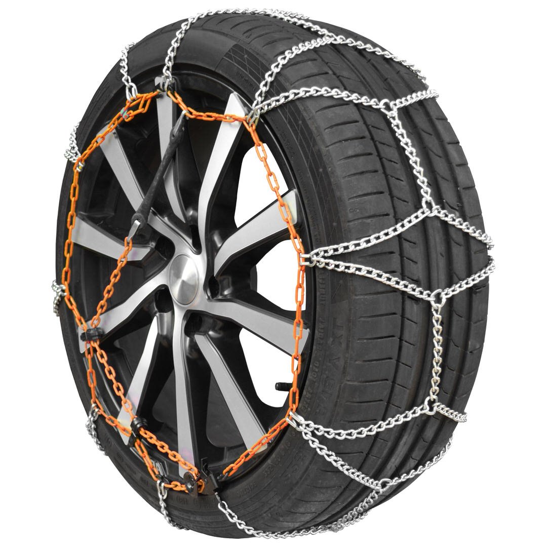 Chaine neige 9mm pneu 195/55R16 montage rapide sécurité garantie