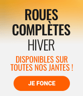 Roues complètes hiver sur toutes nos jantes en livraison gratuite*