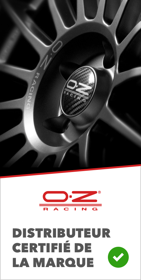 Distributeur certifié de la marque OZ Racing