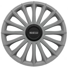 Enjoliveurs Sparco TREVISO Gris