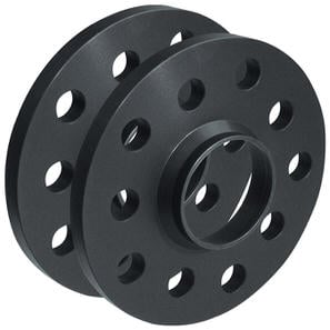 Cales SCC 10mm (paire) - Anodisé Noir - 5x110 et 5x108 (65,1)