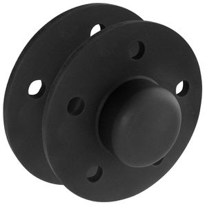 Cales SCC 12mm (paire) - Anodisé Noir - 5x112 (66,6) Mercedes Moyeu Long