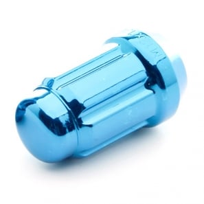 Écrous de roue Forgés conique fermé RACING JN2 M12x1,5 H.35mm - Bleu - lot de 20 + 1 adaptateur - Japan Racing