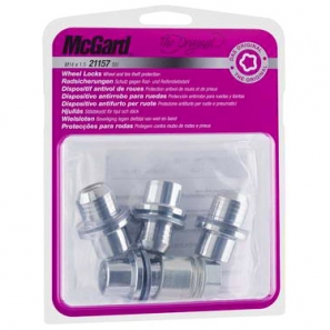 Ecrous antivols de roue - SU - portée plate M14x1,5 Haut. 42,6mm - jeu de 4 - McGard 21157SU
