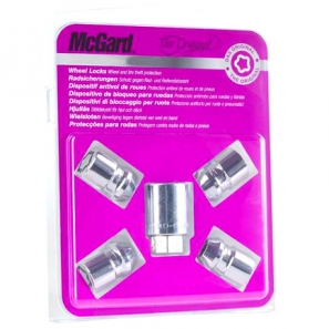 Ecrous antivols de roue - SU - conique 1/2 UNF Haut. 42mm - jeu de 4 - McGard 24198SU