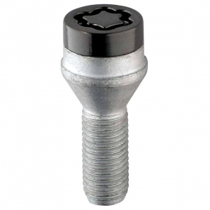 Boulons antivols de roue - SUB - conique M12x1,5 L.31.8mm - jeu de 4 - McGard 27015SUB