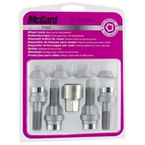 Boulons antivols de roue - Excentrique - SU - conique M12x1,25 L.30mm - jeu de 4 - McGard 27562SU