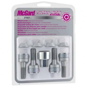 Boulons antivols de roue - Excentrique - SL - conique M12x1,5 L.30mm - jeu de 4 - McGard 27563SL