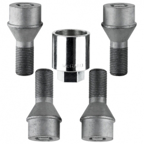 Boulons antivols de roue - SU - conique M14x1,5 L.30mm - jeu de 4 - McGard 27565SU