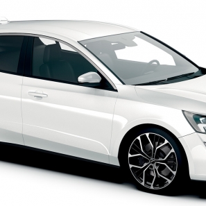 Jante GMP MATISSE Noir face polie Peugeot 108