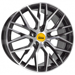 Jante MAM RS4 Black Front Polish Audi S4