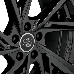 Jante MSW MSW 80-5 Gloss Black Volkswagen Jetta